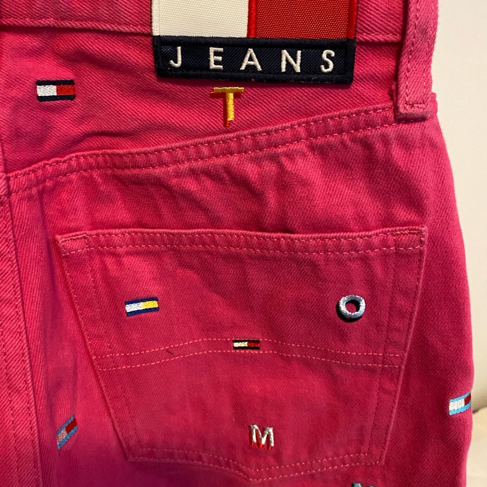 Tommy Jeans pink shorts size 27